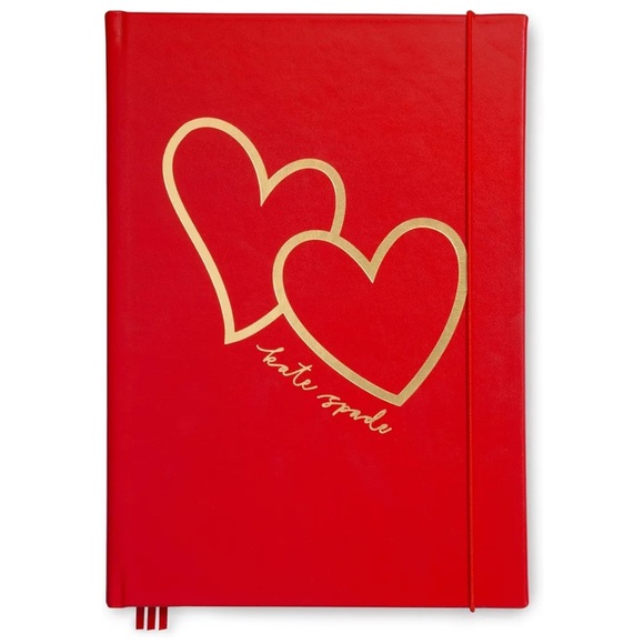 kate spade Other - Kate Spade Heart Notebook / Red Notebook